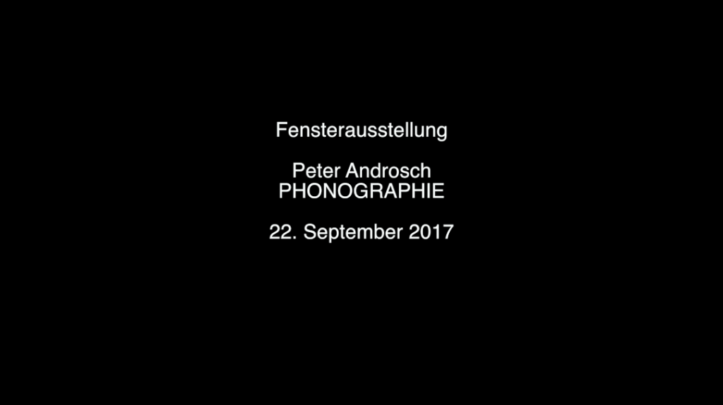 Fensterausstellung